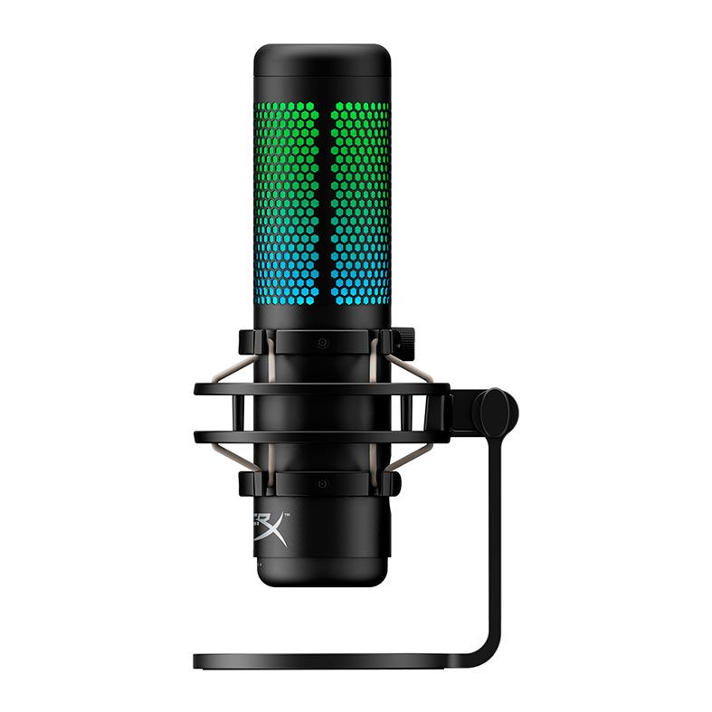 Microfone Gamer HyperX QuadCast S, RGB, USB, Preto, 4P5P7AA | Pichau