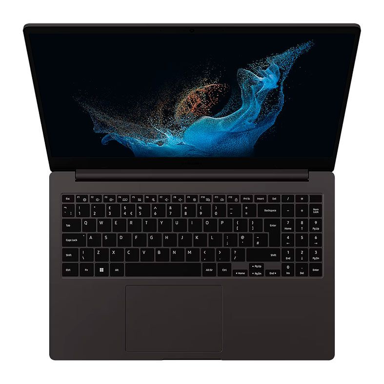 Notebook Samsung Book2, Intel Core I7-1255U, 15.6 Pol, FHD, 8GB, DDR4, SSD 512GB, Grafite, 550XED-KS2
