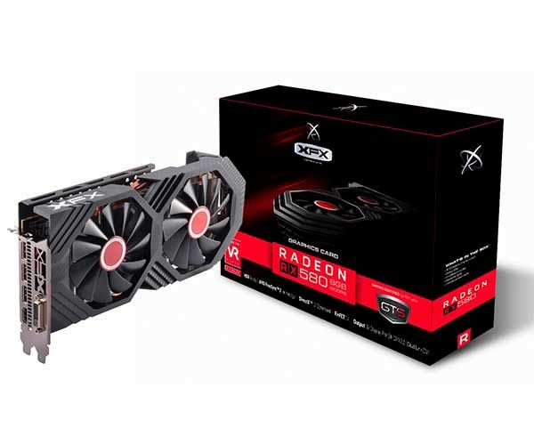Placa de Video XFX Radeon RX 580 4GB GDDR5 OC GTS XXX 256-bit, RX-580P4DFD6