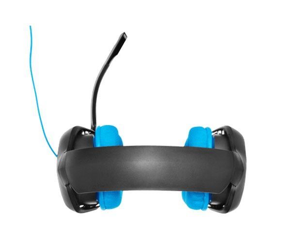 Headset Gamer Logitech G430 7.1 Surround USB Digital Preto/Azul, 981-000536