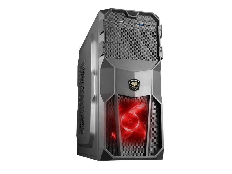 Gabinete Cougar MX200 Black, MX200 - BOX
