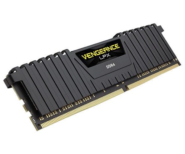 Memoria Corsair Vengeance LPX 8GB (2x4) DDR4 2400MHz C14 Preta, CMK8GX4M2A2400C14
