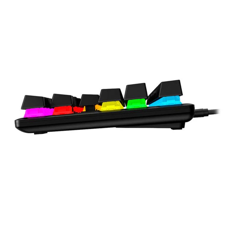 Teclado Mecanico Gamer HyperX Alloy Origins, RGB, ABNT2, Switch Red, Preto, 639N7AA-AC4