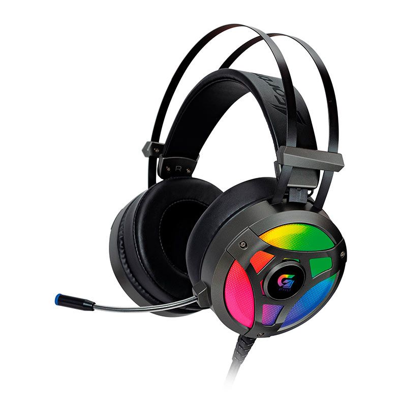 Headset Gamer Fortrek PRO H1 Plus 7.1 RGB Cinza USB, 65905