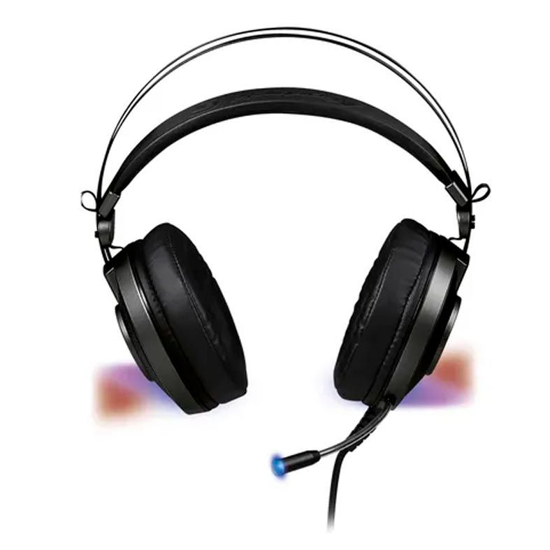 Headset Gamer Fortrek PRO H3 RGB Cinza, 65906