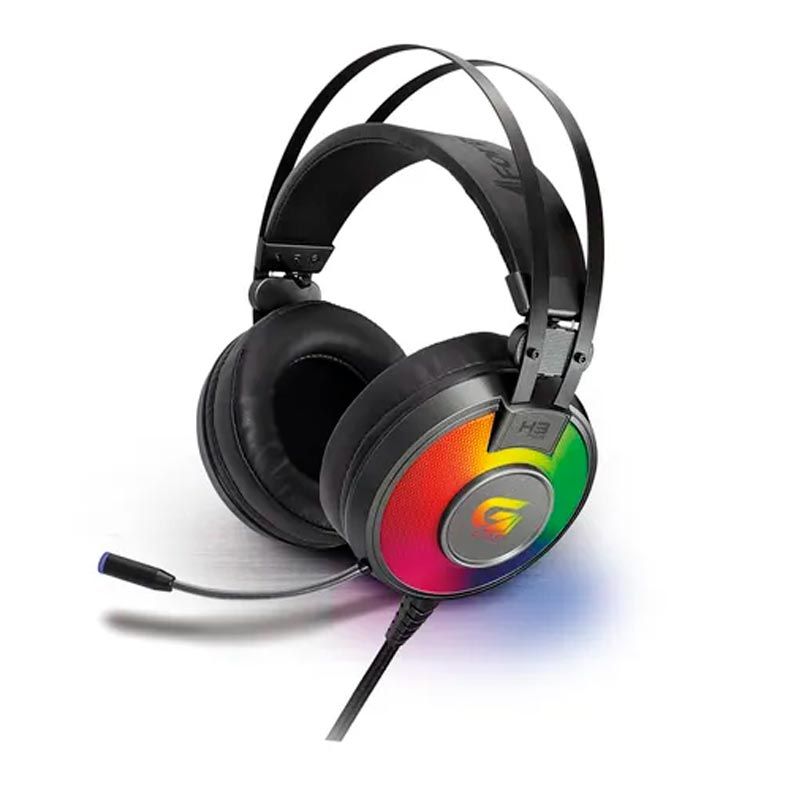 Headset Gamer Fortrek PRO H3 Plus 7.1 RGB Cinza USB, 65907