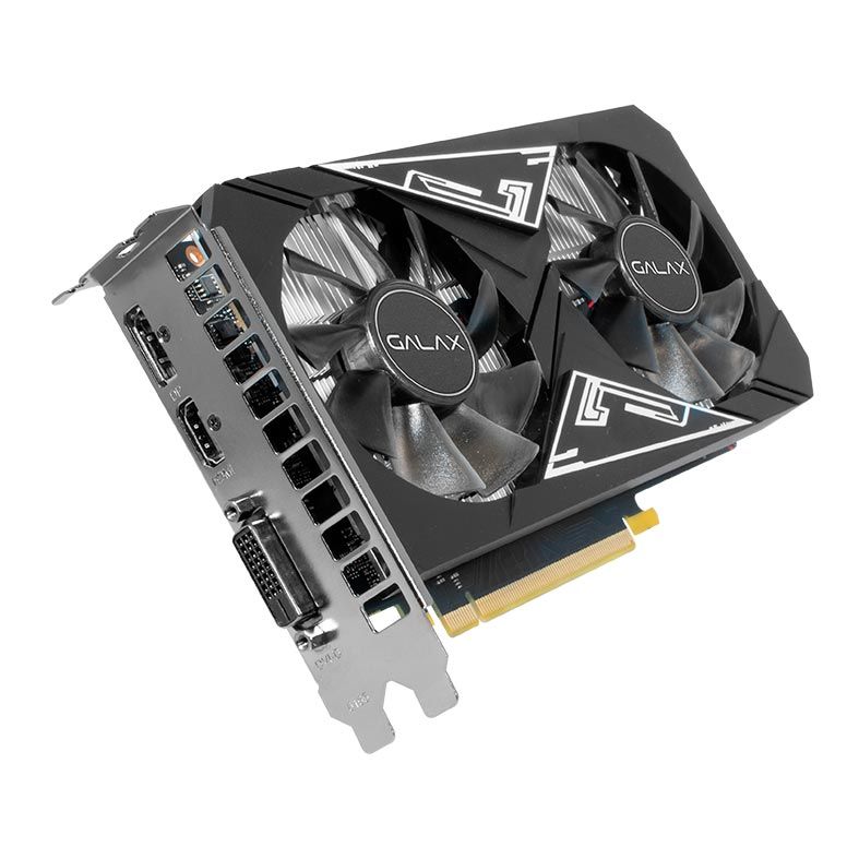 Placa de Video Galax GeForce GTX 1650 EX Plus 4GB GDDR6 1-Click OC 128-bit, 65SQL8DS93E1