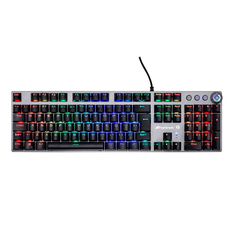 Teclado Mecanico Fortrek GPro K7 Plus RGB Switch Blue, 67703
