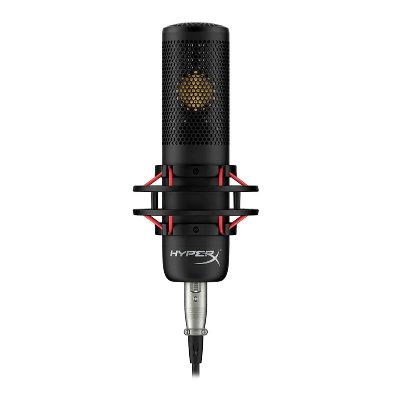 Microfone HyperX ProCast, XLR, Preto, 699Z0AA
