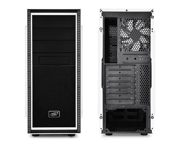 Gabinete DeepCool Tesseract WH, DP-CCATX-TSRWHBF - BOX