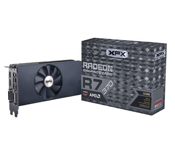 Placa de Video XFX Radeon R7 370 2GB GDDR5 256-bit, R7-370P-2SF5