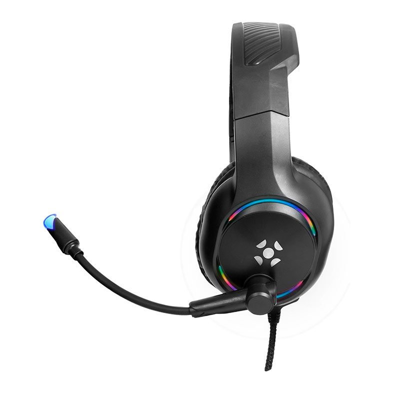 Headset Gamer Fortrek Holt Rainbow Preto, 70552