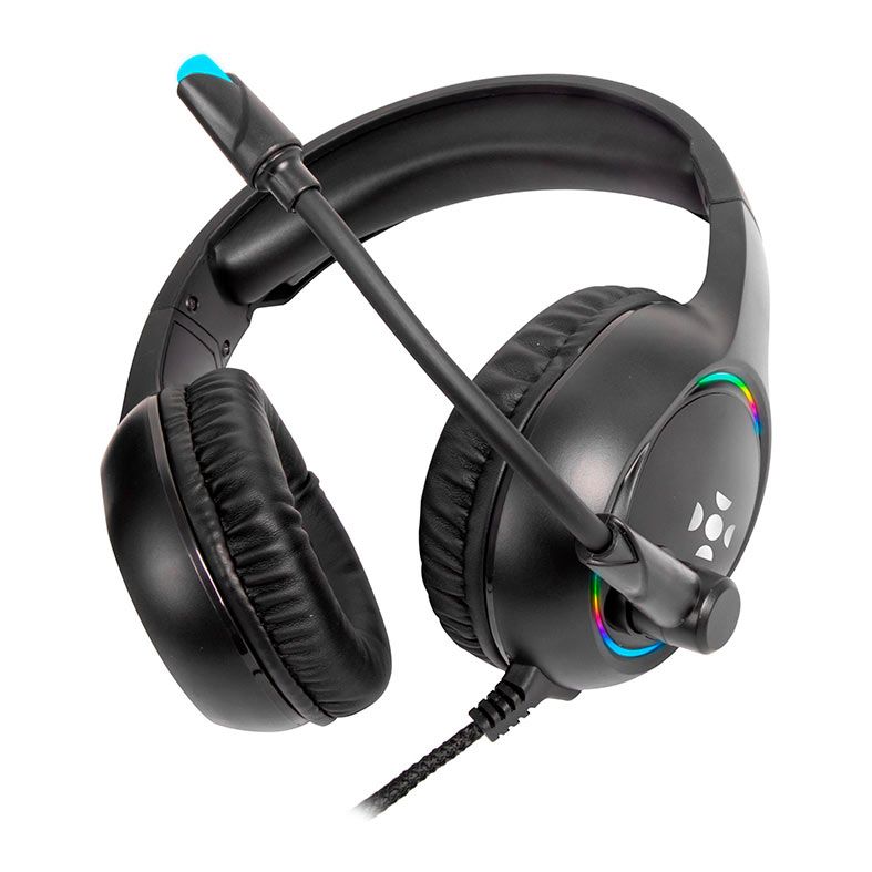 Headset Gamer Fortrek Holt Rainbow Preto, 70552