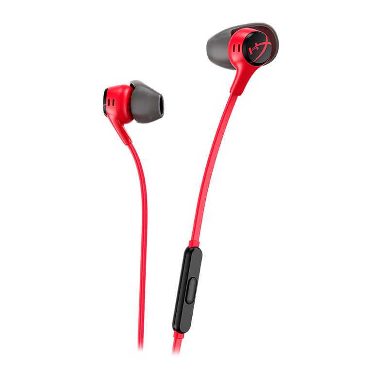 Fone de Ouvido Gamer HyperX Cloud Earbuds II, Vermelho, 705L8AA