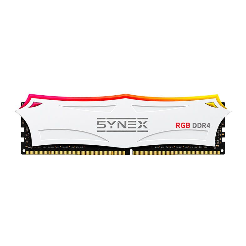 Memoria Synex Frame D4 Onyx, RGB, 8GB (1x8GB), DDR4, 3200MHz, CL22, Branco, 74468963108