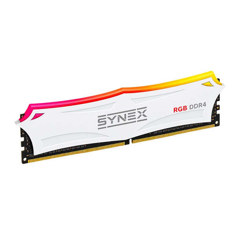 Memoria Synex Frame D4 Onyx, RGB, 8GB (1x8GB), DDR4, 3200MHz, CL22, Branco, 74468963108