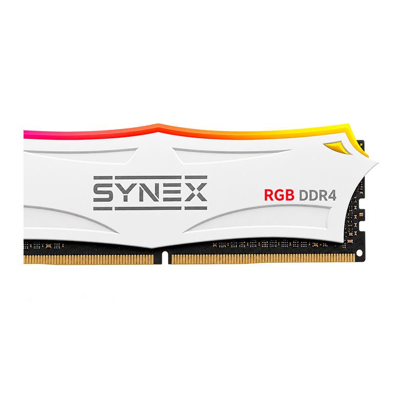 Memoria Synex Frame D4 Onyx, RGB, 8GB (1x8GB), DDR4, 3200MHz, CL22, Branco, 74468963108
