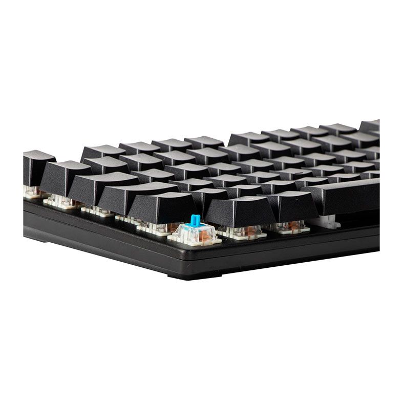 Teclado Mecanico Gamer Fortrek GPRO K7 Black Edition, Rainbow, ABNT2, Switch Azul, Preto, 74751