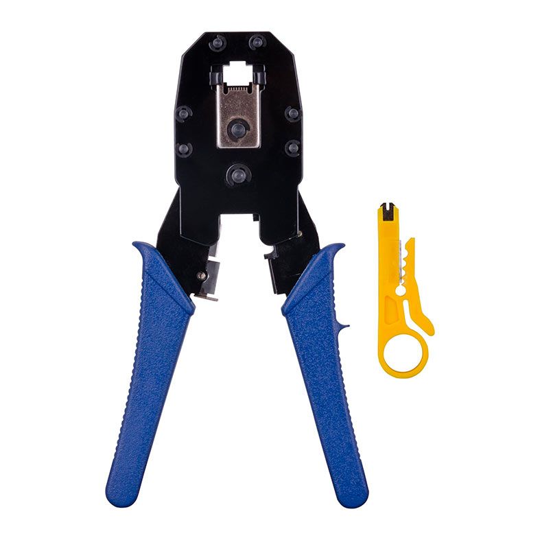 Alicate de Crimpar Fortrek ALC01 RJ11/12/45, 3 em 1, 75533