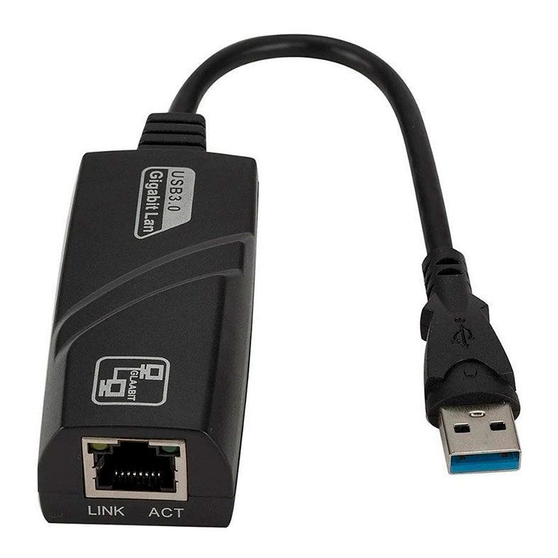 Adaptador MD9 USB Para Ethernet RJ45 3.0, 7674