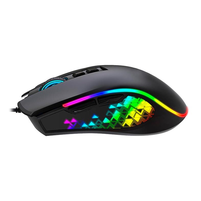 Mouse Gamer Fortrek Vickers New Edition, RGB, 8000DPI, 7 Botoes, Preto, 77246