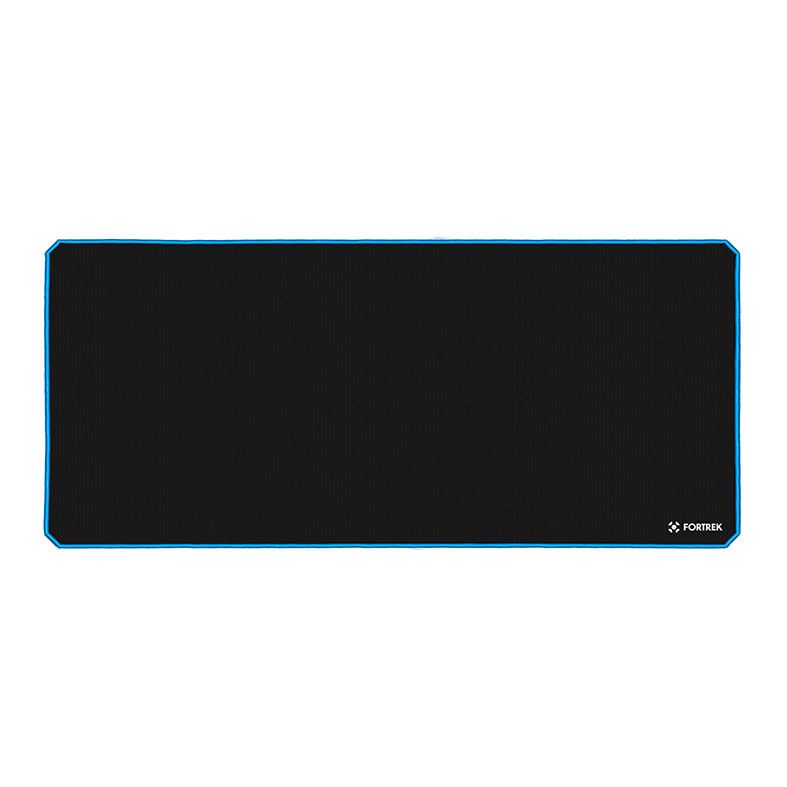 Mousepad Gamer Fortrek Speed Pro Gaming, Extendido, 900x400x4mm, Preto e Azul, 77540