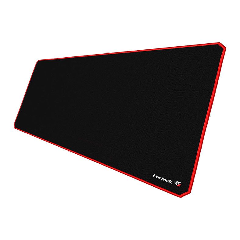 OPENBOX Mousepad Gamer Fortrek Speed Pro Gaming, Extendido, 900x400x4mm, Preto e Vermelho, 77541