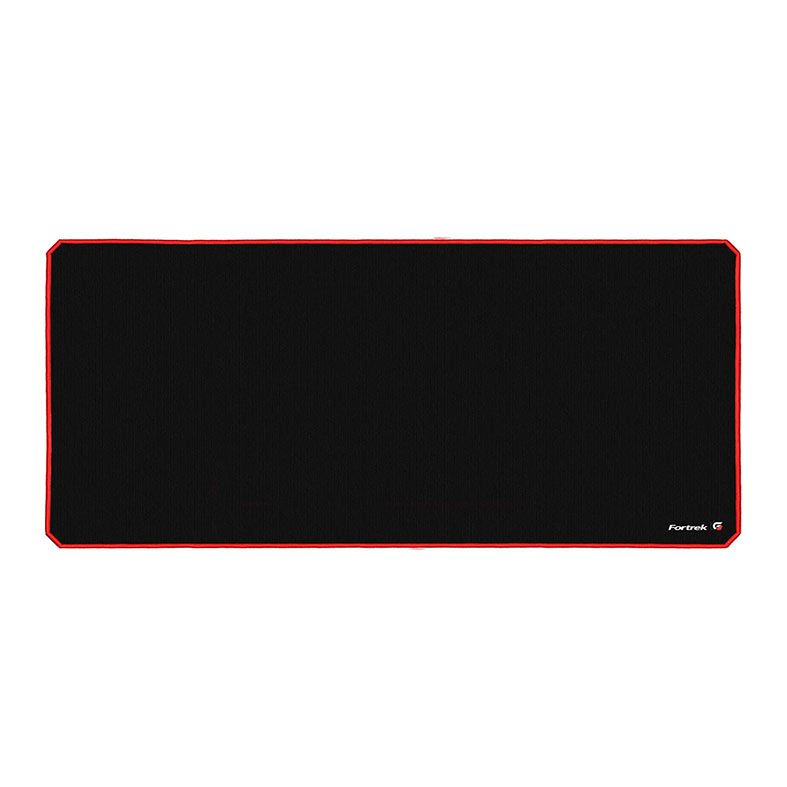 OPENBOX Mousepad Gamer Fortrek Speed Pro Gaming, Extendido, 900x400x4mm, Preto e Vermelho, 77541