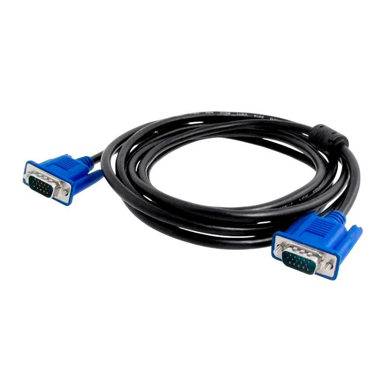 Cabo VGA MD9 HDB15, 1.8m, Preto, 7777