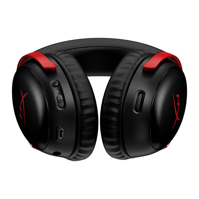 Headset Gamer HyperX Cloud III Wireless, Drivers 53mm, Preto e Vermelho, 77Z46AA