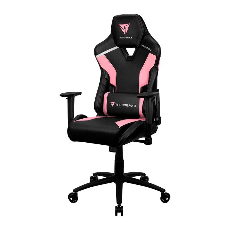 Cadeira Gamer ThunderX3 TC3 Sakura, Preta e Rosa, 78309