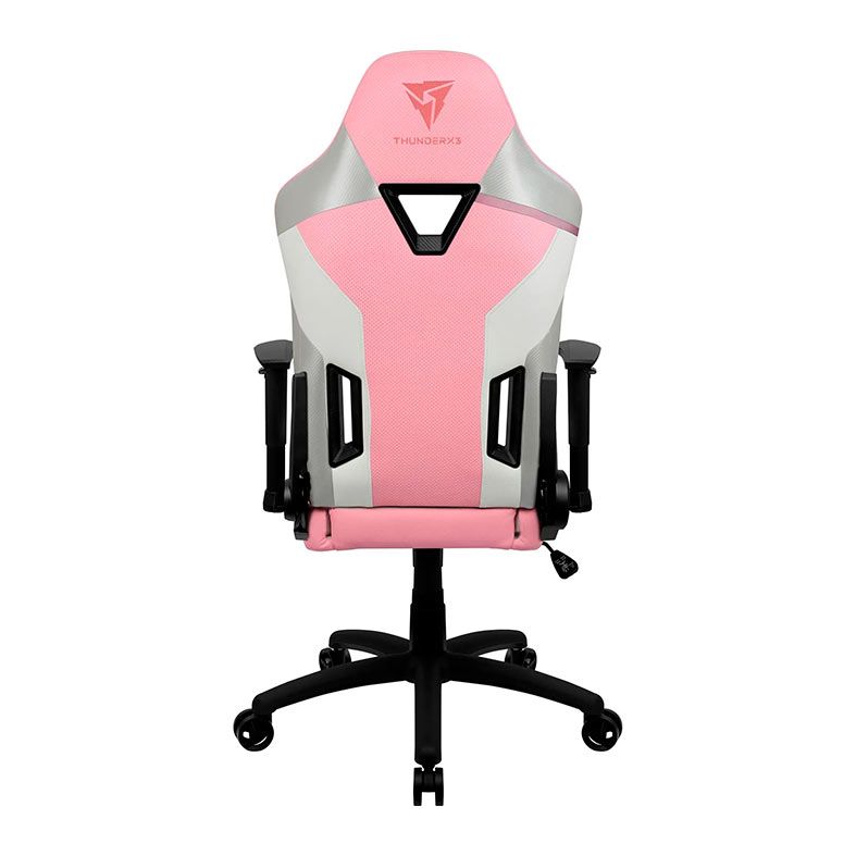 Cadeira Gamer ThunderX3 TC3 Sakura White, Rosa e Branca, 78322