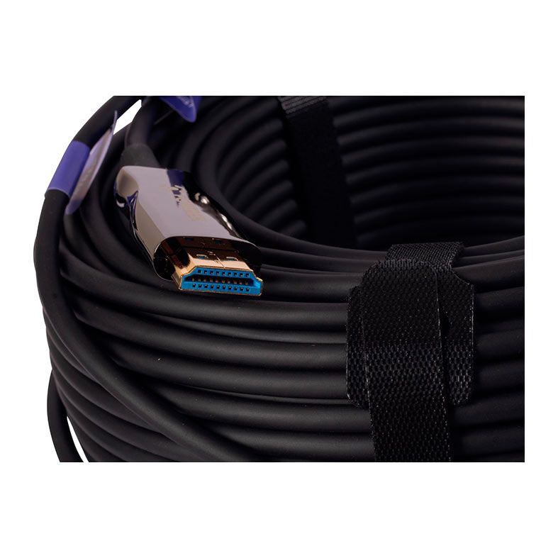 Cabo HDMI 2.0 Fortrek FK 782C, 4K, 60Hz, 20m, Preto, 80457