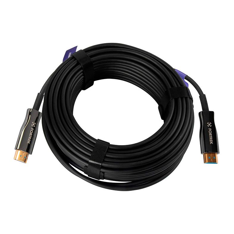 Cabo HDMI 2.0 Fortrek FK 782C, 4K, 60Hz, 20m, Preto, 80457