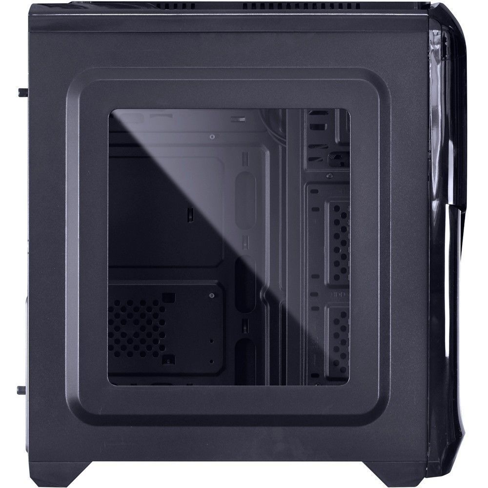 Gabinete Vinik VX Gaming Twister V2 Preto LED Azul, 25348