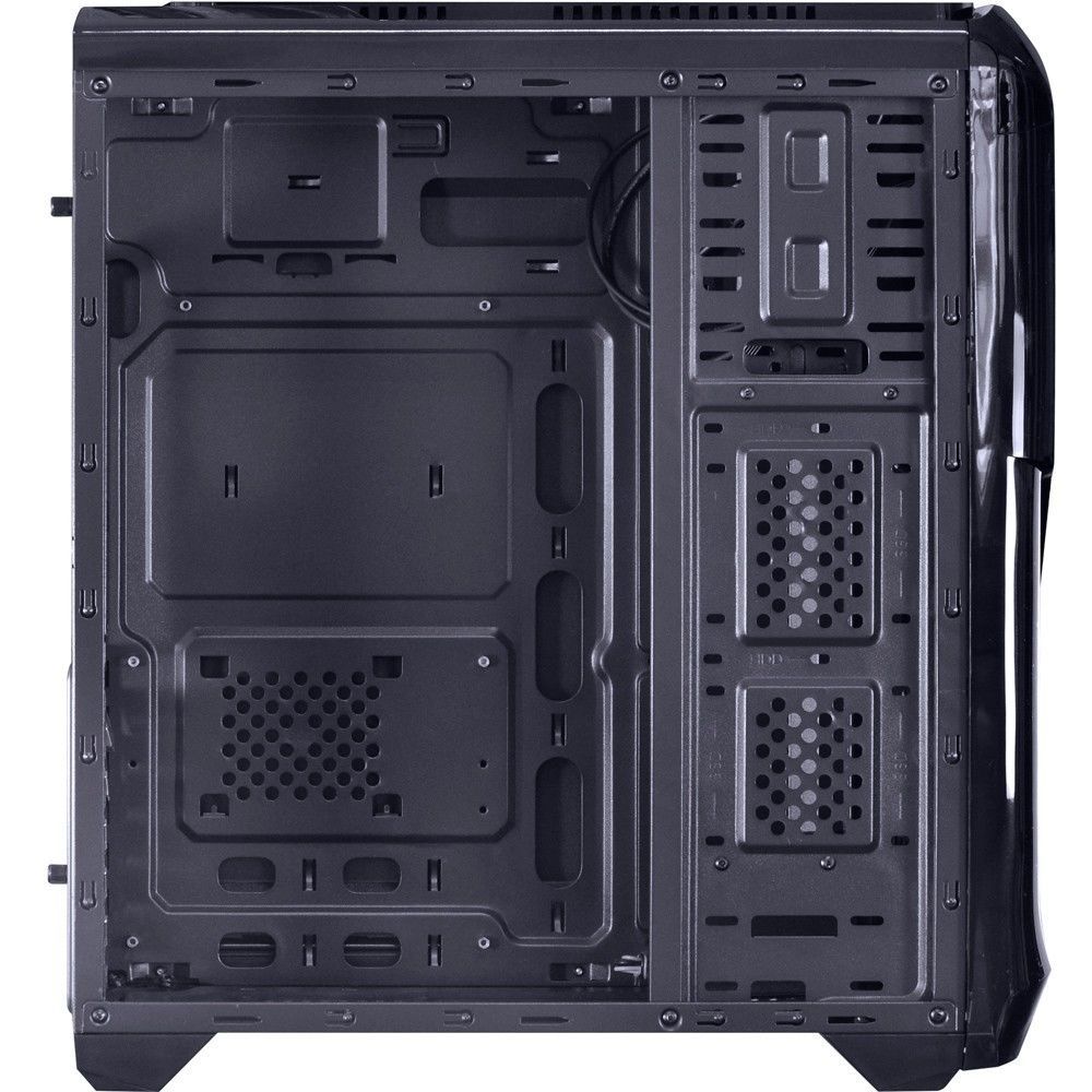 Gabinete Vinik VX Gaming Twister V2 Preto LED Azul, 25348