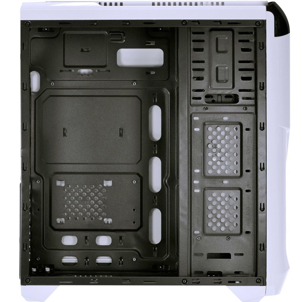 Gabinete Vinik VX Gaming Twister V2 Branco LED Azul, 25347