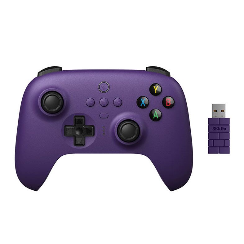 Controle 8BitDo Ultimate Hall Edition, Bluetooth, Roxo, 81HA09