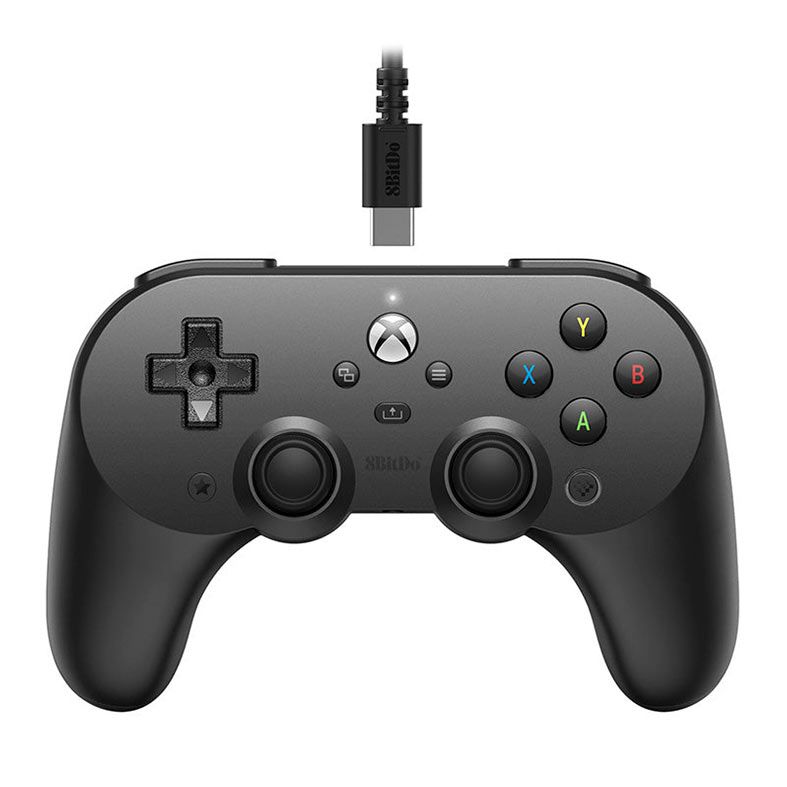 Controle 8BitDo Pro 2 Hall Edition, Tipo-C, Preto, 82BB02E