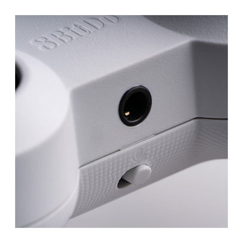 Controle 8BitDo Pro 2 Hall Edition, Tipo-C, Branco, 82BB03E