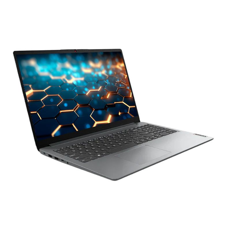 Notebook Lenovo IdeaPad 1i, 15.6 Pol, Intel i3-1215U, UHD, 4GB DDR4, SSD 128GB, Linux, Intel UHD Graphics, Cinza, 82VYS01100