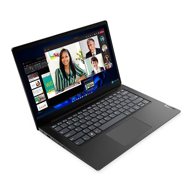 Notebook Lenovo V14, 14 Pol, AMD Ryzen 5 7520U, FHD, 8GB DDR5, SSD 256GB, Preto, 83GE0008BR