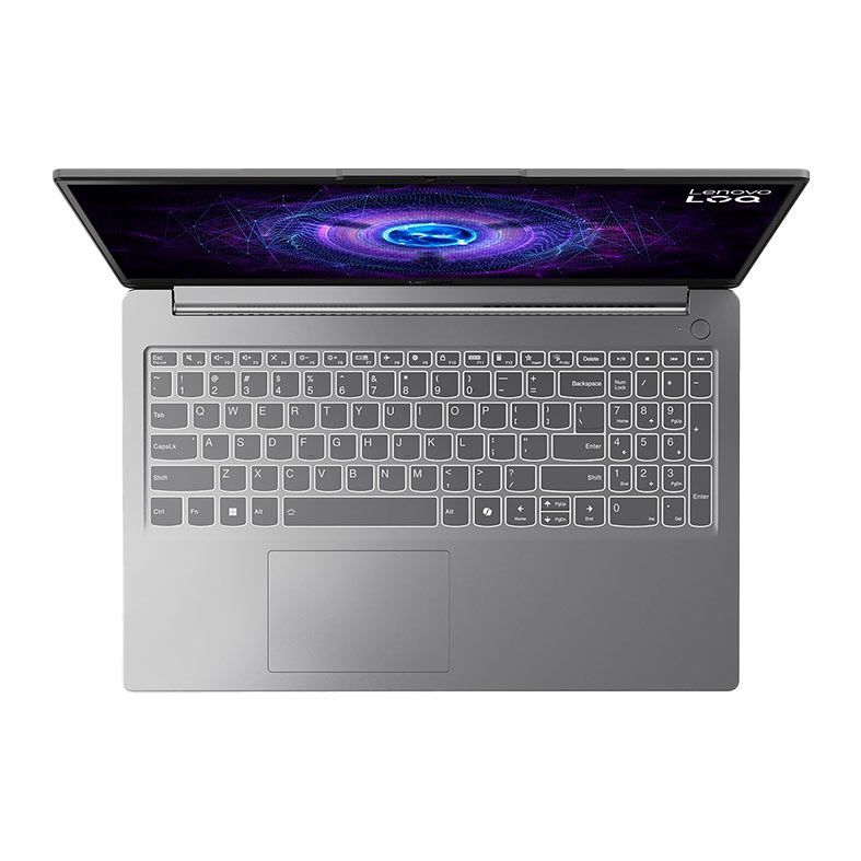 Notebook Gamer Lenovo LOQ-e, 15.6 Pol, Intel Core i5-12450HX, FHD, 16GB DDR5, SSD 512GB, RTX 3050 6GB, Luna Grey, 83MES00000