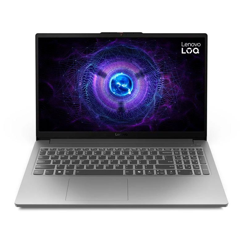 Notebook Gamer Lenovo LOQ-e, 15.6 Pol, Intel Core i5-12450HX, FHD, 16GB DDR5, SSD 512GB, RTX 3050 6GB, Luna Grey, 83MES00000