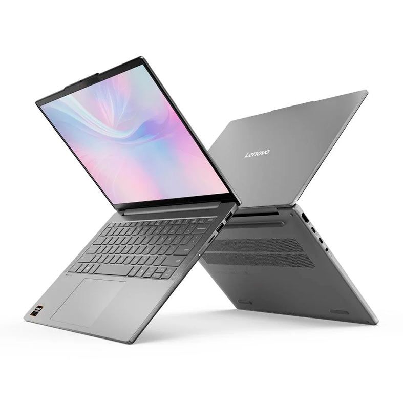Notebook Lenovo IdeaPad Slim 5, 14 Pol, Ryzen AI 7 350, WUXGA, 16GB DDR5, SSD 512GB, Luna Grey, 83NJ0001BR