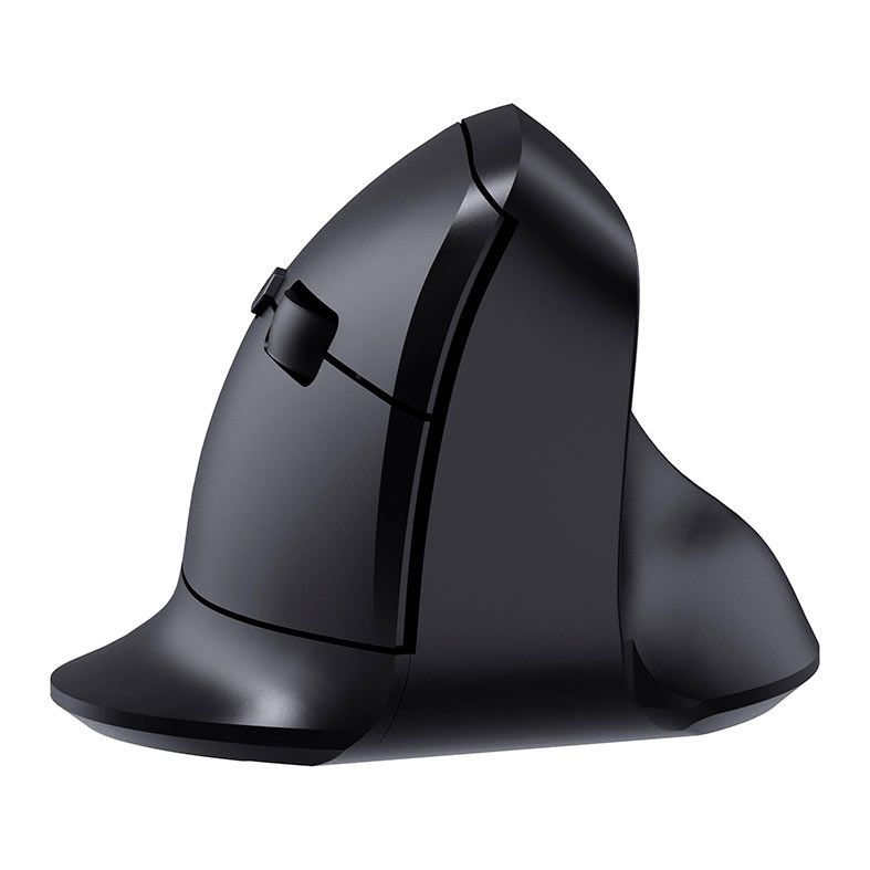Mouse Ergonomico Fortrek MERG15, 1600PI, 6 Botoes, Wireless, Preto, 85748