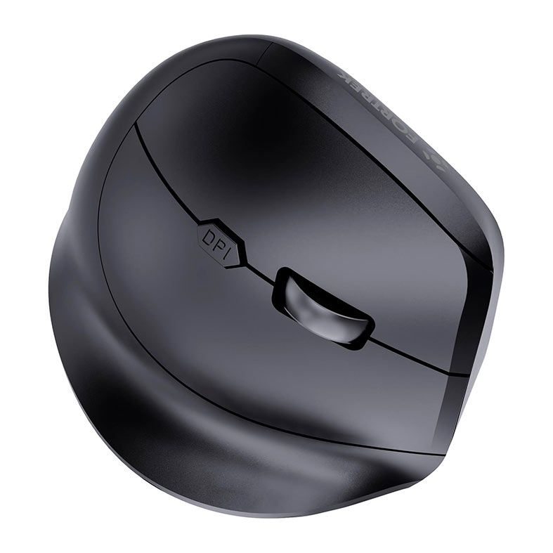 Mouse Ergonomico Fortrek MERG15, 1600PI, 6 Botoes, Wireless, Preto, 85748