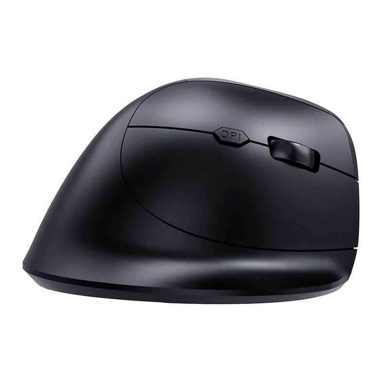 Mouse Ergonomico Fortrek MERG15, 1600PI, 6 Botoes, Wireless, Preto, 85748