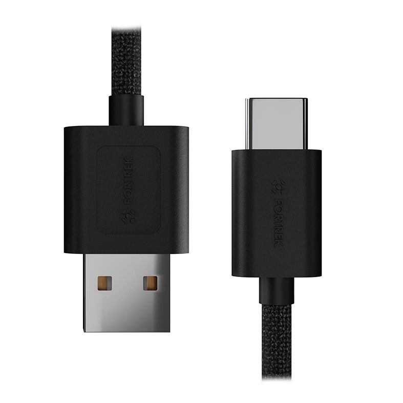 Cabo USB-A Para USB-C Fortrek U112, 2 Metros, Preto, 85982