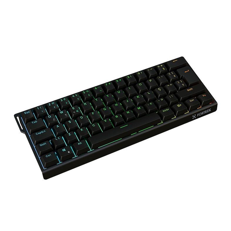 Teclado Magnetico Gamer Fortrek Ora Pro, RGB, USB, Switches Magneticos LEOBOG, Preto, 86958